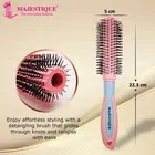 Majestique Round Blow Dry Brush for Hair Styling 