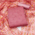 Chanderi Cotton Unstitched Dress Material for Women 