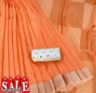 Linen Blend Saree for Women 