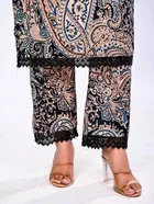 Rayon Printed Women's Kurta with Pant Set 