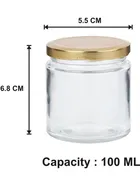 Glass Airtight Kitchen Storage Jars with Lid 