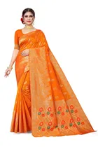 Jacquard Embellished Saree for Women 