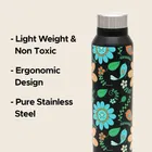 Nelcon Stainless Steel UV Print Water Bottle 1000 ml 