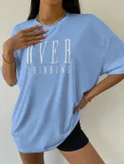 Round Neck Printed T-Shirt for Women 