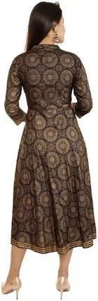Women Viscose Rayon Printed Kurta 