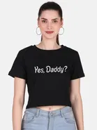 Cotton Blend Printed Tops for Women 