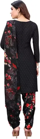 Yashika Unstitched Crepe Salwar Suit Material 