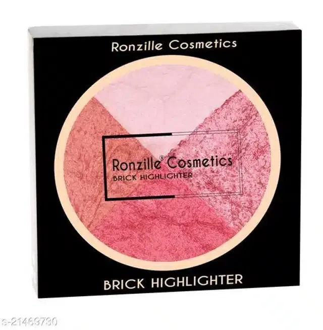 Ronzille 4-in-1 Brick Highlighter (Multicolor)