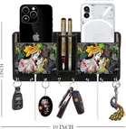 Khatu Crafts Radhakrishna Wood Key Holder 