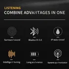 TECHFIRE Hi-Bass Bluetooth Neckband [Blue]