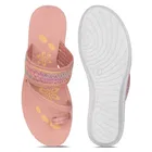 Flats for Women, Peach 