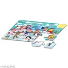4 in 1 Seasons + Solar System + Jungle King Tiger | Set of 3 Educational Jigsaw Puzzle Games for Kids | Brain Development, Problem Solving, Early Learning, Montessori Learning Toys, Birthday Gift for Children, Homeschooling Activity Set