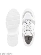 Shoetopia Solid Synthetic Sneakers 