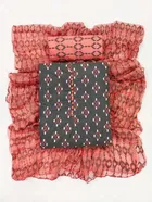 Cotton Slub Unstitched Dress Material for Women 