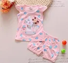 Hosiery Printed Clothing Set for Kids 