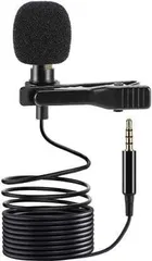 3.5mm Clip Mic for YouTube, Recording & Smartphones and Portable USB Led Light 
