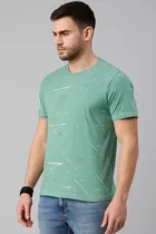 Round Neck Printed T-Shirt for Men 
