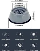 Rubber Anti Vibration Washing Machine Pads 