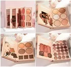 4-in-1 Makeup Book – Eyeshadow & Highlighter Palette 