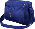 AXen PU Sling Bag for Men & Women (8Liter, Navy Blue)