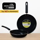 2 Pcs Enamel Coated Cookware Set 