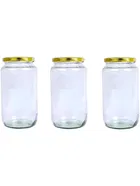 Glass Airtight Kitchen Storage Jars with Lid 