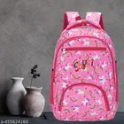 Polyester Backpack Bag, Pink