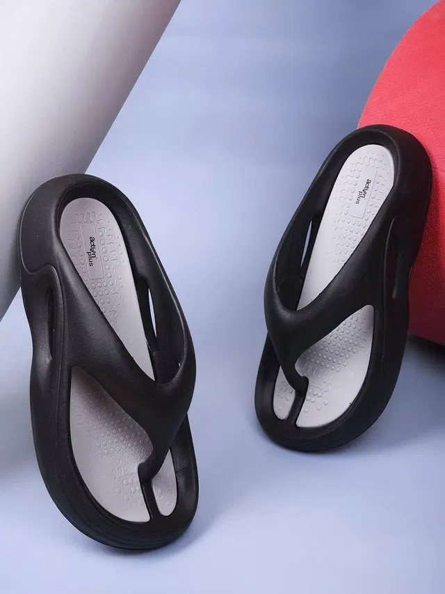 action Flip Flops for Men (Grey, 10)