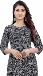 Crepe Printed Kurti for Women 