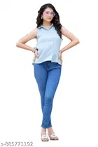 Sleeveless Cotton Shirt for Women 