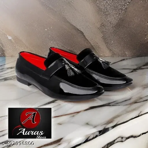 Loafers for Men (Black, 9)