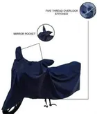 Waterproof & UV Protection Polyester Full Body Cover for Royal Enfield Bullet Thunderbird 500 