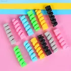 12 Pieces Mobile Charging Cable & Earphones Wire Protector Cable Protector (Multi Color)