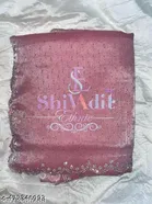 Jimmy Choo Solid Saree For Women, Pink