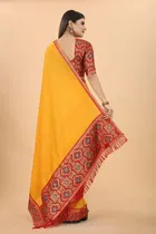 Vichitra Embellished Saree for Women 