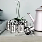 LEROYAL Stainless Steel Tea Cup 
