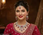 Bridal Enchanting Bridal Necklace Set with Royal Touch of Elegance for Women 