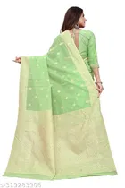 Cotton Zari Woven Saree for Women 