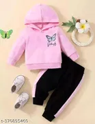 Hosiery Cotton Clothing Set for Girls 