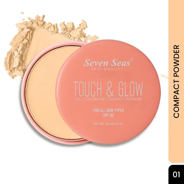 Seven Seas Absolute Compact Powder, Natural