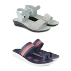 Combo of Flats & Sandals for Women 