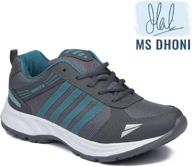 ASIAN Wonder-13 Sports Shoes for Men, Grey & Teal (7)