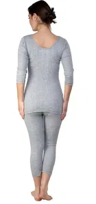 Polycotton Full Sleeves Thermal Set for Women 