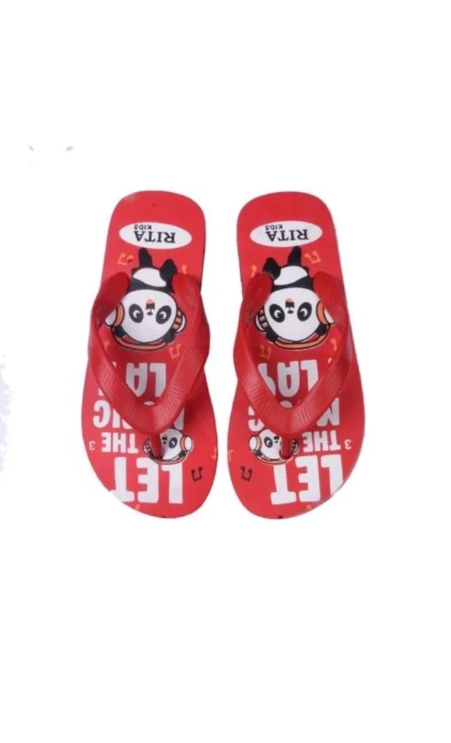 Slippers for Kids, Red (4-4.5 Years)