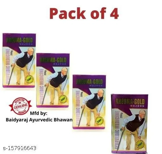 Baidyaraj Ayurvedic Rheuma Gold Majoon (3 X 200 G)