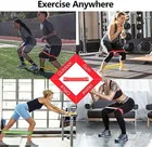 Thick Elastic Bands for Yoga & Gym Fitness Workout, Pack of 5, Multicolor