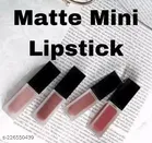 Liquid Lipstick for Women (Multicolor, Pack of 4)