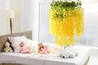 Plastic Artificial Hanging Flower Garlands 