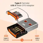 Portronics Bridge X USB 3.0 Type C Female to USB Male OTG Adapter, 5Gbps High Speed Data Transfer, Fast Charging, Compatible with Laptops, Tablets, Smartphone, Chargers and More Devices