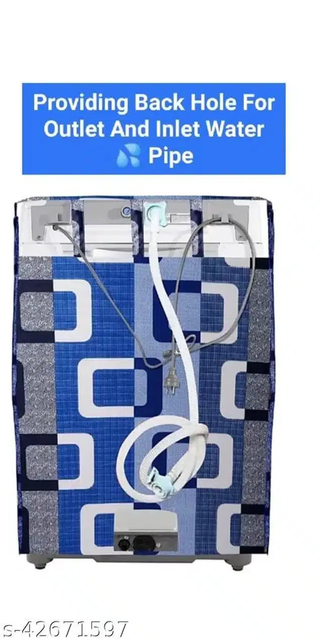 Washing Machine Cover (Blue)